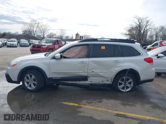 2014 Subaru Outback Premium with VIN 4S4BRCCC4E3325306, listed as a IAAI auction lot 41854473 with 157,393 mi miles and . Bid and sale history available at DreamBid. Image 14.
