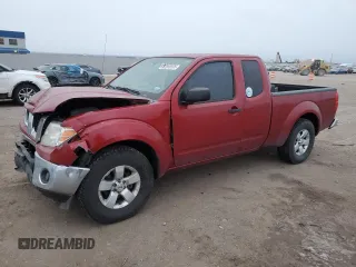 2010 Nissan Frontier SE with VIN 1N6AD0CU1AC444590, listed as a Copart auction lot 87956595 with 109,187 mi miles and Salvage title. Bid and sale history available at DreamBid. Image 1.
