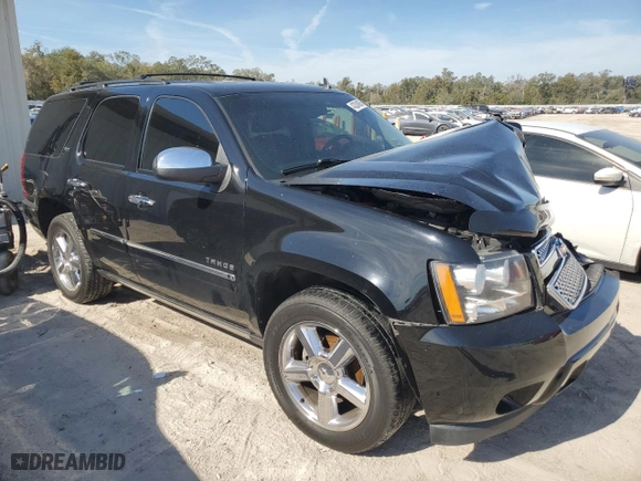 2011 Chevrolet Tahoe LTZ with VIN 1GNSCCE03BR350383, listed as a Copart auction lot 43324935 with 181,423 mi miles and Salvage Title. Bid and sale history available at carsss.com. Image 4.