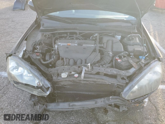 2006 Acura RSX with VIN JH4DC54846S020172, listed as a Copart auction lot 76637814 with 176,227 mi miles and Salvage Title. Bid and sale history available at carsss.com. Image 12.