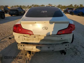 2006 Infiniti G35 with VIN JNKCV54E16M707464, listed as a Copart auction lot 73172874 with 206,981 mi miles and Salvage Title. Bid and sale history available at DreamBid. Image 6.