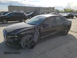 2019 Volvo S60 R-Design with VIN 7JRA22TMXKG014041, listed as a Copart auction lot 48345394 with 42,319 mi miles and Salvage Title. Bid and sale history available at carsss.com. Image 1.