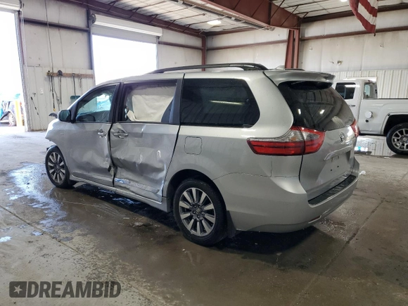 2020 Toyota Sienna XLE with VIN 5TDDZ3DC0LS251373, listed as a Copart auction lot 50257935 with 0 mi miles and Non Repairable. Bid and sale history available at carsss.com. Image 2.
