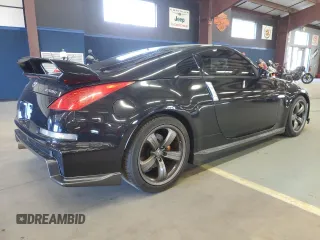 2008 Nissan 350Z Touring z VIN JN1BZ34EX8M751913, wystawiony jako Copart lot #86849544 z przebiegiem 33 380 mil mil oraz Szkoda całkowita • Salvage title. Historia ofert i sprzedaży dostępna na DreamBid. Obrazek 3.
