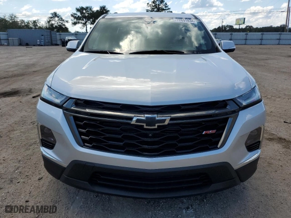 2022 Chevrolet Traverse RS with VIN 1GNERJKW0NJ101955, listed as a Copart auction lot 72691834 with 0 mi miles and Clean Title. Bid and sale history available at carsss.com. Image 5.
