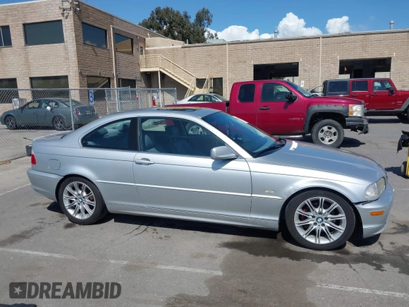 2002 BMW 3 Series 325Ci with VIN WBABN33452PG57400, listed as a IAAI auction lot 41947295 with 230,196 mi miles and . Bid and sale history available at DreamBid. Image 13.