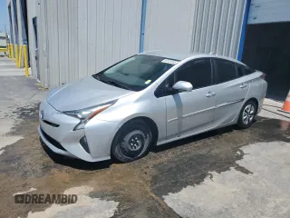 2018 Toyota Prius Two with VIN JTDKBRFU2J3601654, listed as a Copart auction lot 66033505 with 50,068 mi miles and Clean title. Bid and sale history available at DreamBid. Image 1.