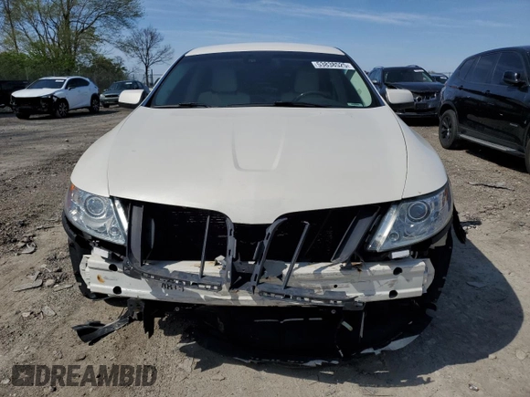 2009 Lincoln MKS with VIN 1LNHM93RX9G609098, listed as a Copart auction lot 53838525 with 148,616 mi miles and Salvage title. Bid and sale history available at DreamBid. Image 5.