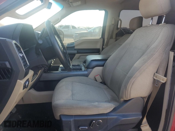 2017 Ford F-150 XL with VIN 1FTEW1CG4HKC17652, listed as a Copart auction lot 45512365 with 168,929 mi miles and Salvage title. Bid and sale history available at DreamBid. Image 7.