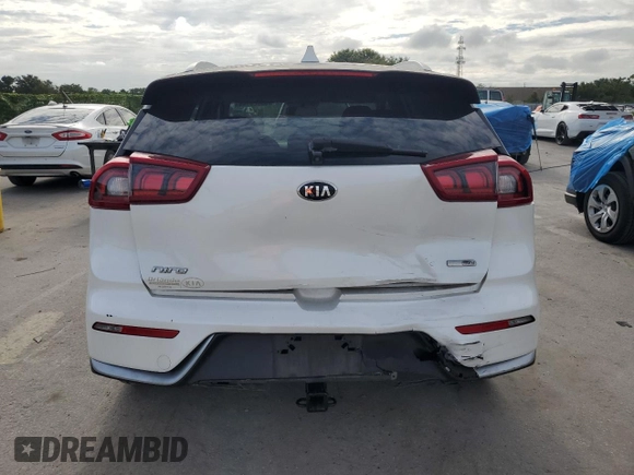 2018 Kia Niro FE with VIN KNDCB3LC3J5188466, listed as a Copart auction lot 63920144 with 83,612 mi miles and Salvage Title. Bid and sale history available at carsss.com. Image 6.