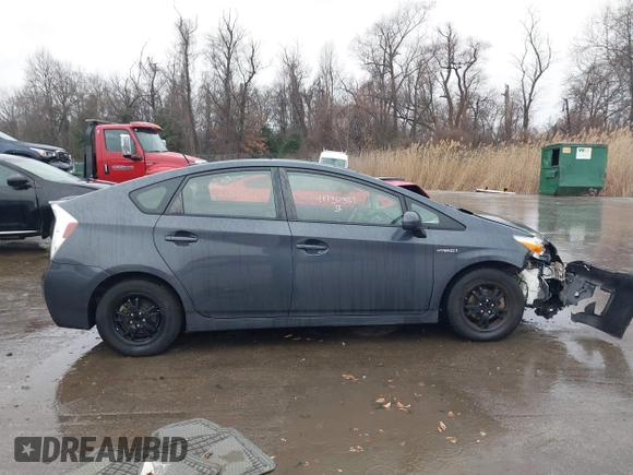2012 Toyota Prius One with VIN JTDKN3DU4C1500721, listed as a IAAI auction lot 41730352 with 109,214 mi miles. Bid and sale history available at carsss.com. Image 13.