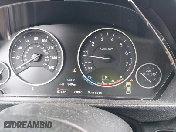 2018 BMW 4 Series 430i with VIN WBA4J1C50JBM11929, listed as a IAAI auction lot 41528161 with 52,412 mi miles. Bid and sale history available at carsss.com. Image 15.