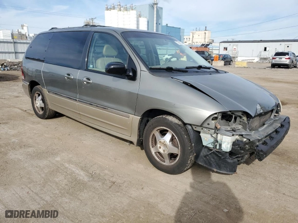 2000 Ford Windstar Wagon SEL w/300A with VIN 2FMZA534XYBB14254, listed as a Copart auction lot 77888204 with 164,974 mi miles and Salvage Title. Bid and sale history available at carsss.com. Image 4.