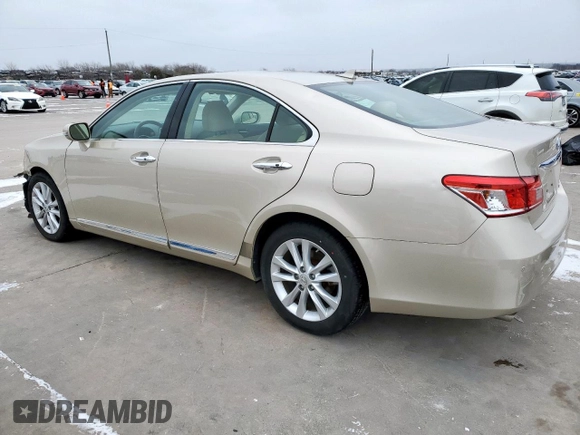 2011 Lexus ES 330 with VIN JTHBK1EGXB2435158, listed as a Copart auction lot 46040845 with 102,271 mi miles and Clean Title. Bid and sale history available at DreamBid. Image 2.