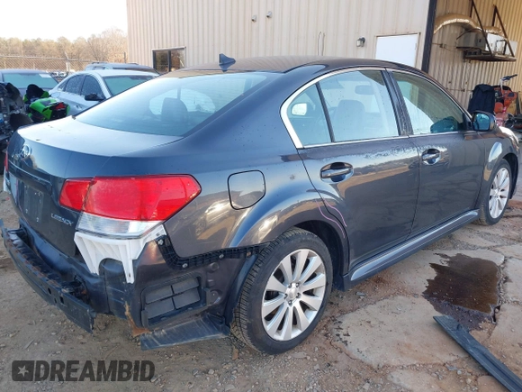 2011 Subaru Legacy Limited with VIN 4S3BMCJ61B3251127, listed as a IAAI auction lot 41167633 with 150,508 mi miles and . Bid and sale history available at DreamBid. Image 4.