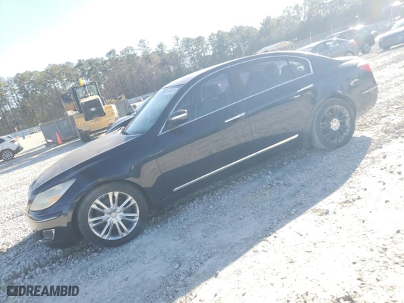 2010 Hyundai Genesis with VIN KMHGC4DF5AU071809, listed as a Copart auction lot 48360615 with 119,543 mi miles and Clean Title. Bid and sale history available at carsss.com. Image 1.