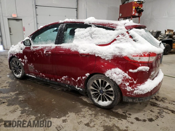 2017 Ford C-Max Energi Titanium with VIN 1FADP5FU9HL111957, listed as a Copart auction lot 39816864 with 86,017 mi miles. Bid and sale history available at carsss.com. Image 2.