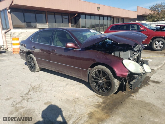 2003 Lexus GS 300 with VIN JT8BD69S830183820, listed as a Copart auction lot 73977444 with 118,874 mi miles and Salvage Title. Bid and sale history available at carsss.com. Image 4.