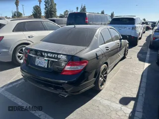 2009 Mercedes-Benz C-Class 3.0L Sport with VIN WDDGF54X29R052519, listed as a Copart auction lot 89188615 with 238,688 mi miles and Clean Title. Bid and sale history available at carsss.com. Image 6.