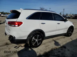2017 Kia Sorento EX V6 with VIN 5XYPH4A53HG254638, listed as a Copart auction lot 49313285 with 72,309 mi miles and Salvage Title. Bid and sale history available at carsss.com. Image 3.