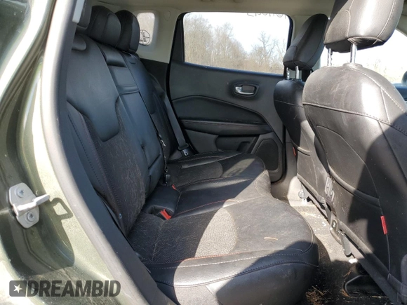 2019 Jeep Compass Trailhawk with VIN 3C4NJDDB5KT799866, listed as a Copart auction lot 46119045 with 92,027 mi miles and Salvage Title. Bid and sale history available at carsss.com. Image 12.