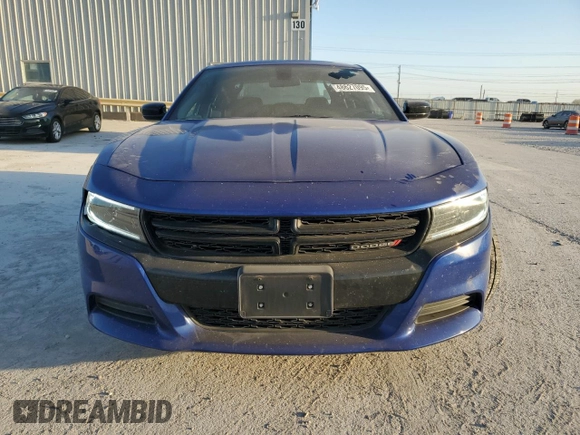 2022 Dodge Charger SXT with VIN 2C3CDXBGXNH205983, listed as a Copart auction lot 48627095 with 31,347 mi miles and Salvage Title. Bid and sale history available at DreamBid. Image 5.