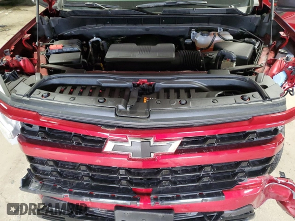 2024 Chevrolet Silverado 1500 with VIN 1GCRDEED2RZ401790, listed as a Copart auction lot 50150575 with 7,244 mi miles and Salvage Title. Bid and sale history available at DreamBid. Image 11.