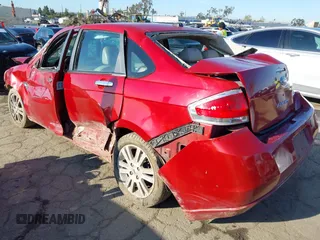 2009 Ford Focus SEL with VIN 1FAHP37N49W106730, listed as a IAAI auction lot 41838457 with 103,718 mi miles. Bid and sale history available at carsss.com. Image 3.