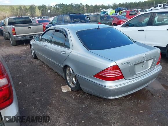 2004 Mercedes-Benz S 430 with VIN WDBNG70J04A387229, listed as a IAAI auction lot 41518986 with Not provided miles and . Bid and sale history available at DreamBid. Image 3.