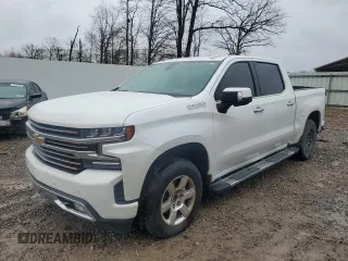 2022 Chevrolet Silverado 1500 High Country with VIN 1GCUYHED5NZ141394, listed as a Copart auction lot 82130124 with 23,499 mi miles and Salvage Title. Bid and sale history available at DreamBid. Image 1.