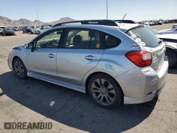 2013 Subaru Impreza Special Sports Premium with VIN JF1GPAL62DH202268, listed as a Copart auction lot 60557445 with 99,034 mi miles and Salvage title. Bid and sale history available at DreamBid. Image 2.