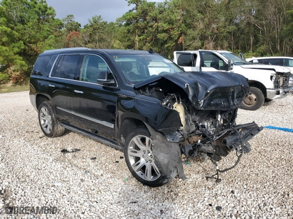 2019 Cadillac Escalade Premium Luxury with VIN 1GYS4CKJ6KR109737, listed as a Copart auction lot 78483464 with 0 mi miles and Salvage Title. Bid and sale history available at carsss.com. Image 4.
