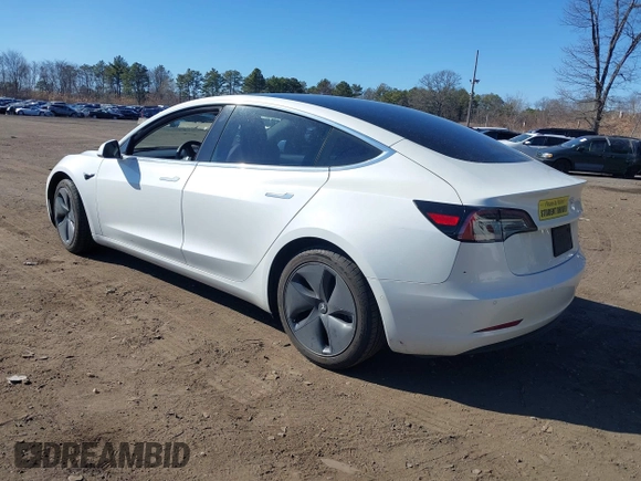 2020 Tesla Model 3 Standard Range Plus with VIN 5YJ3E1EA0LF783672, listed as a IAAI auction lot 41903431 with 52,157 mi miles and . Bid and sale history available at carsss.com. Image 3.