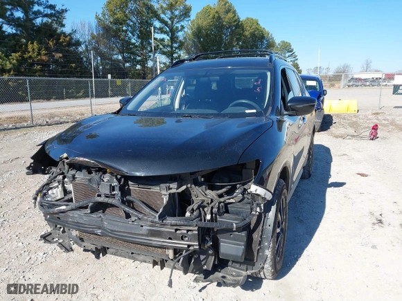 2017 Nissan Rogue SL with VIN 5N1AT2MT3HC878426, listed as a IAAI auction lot 41347573 with 186,126 mi miles. Bid and sale history available at carsss.com. Image 6.