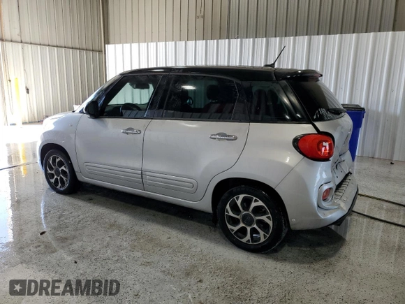 2015 FIAT 500L Easy with VIN ZFBCFABH3FZ034090, listed as a Copart auction lot 48546235 with 116,395 mi miles and Clean title. Bid and sale history available at DreamBid. Image 2.