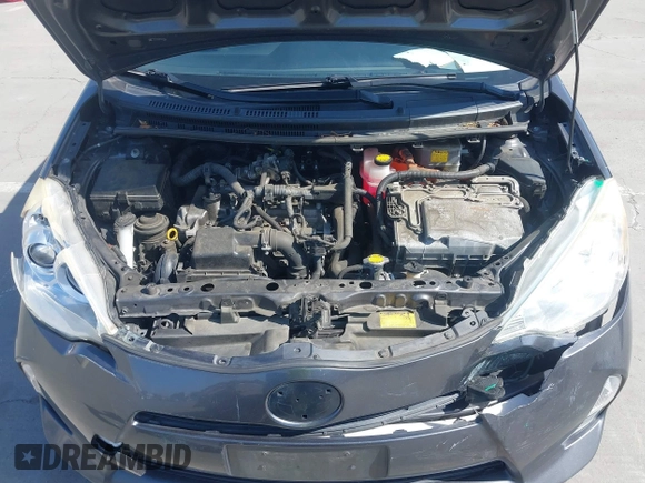 2014 Toyota Prius One with VIN JTDKDTB33E1061088, listed as a IAAI auction lot 42040762 with 206,735 mi miles and . Bid and sale history available at DreamBid. Image 10.