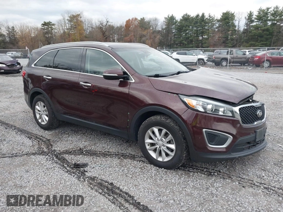 2017 Kia Sorento LX with VIN 5XYPG4A34HG298603, listed as a IAAI auction lot 40730804 with 89,819 mi miles. Bid and sale history available at carsss.com. Image 1.