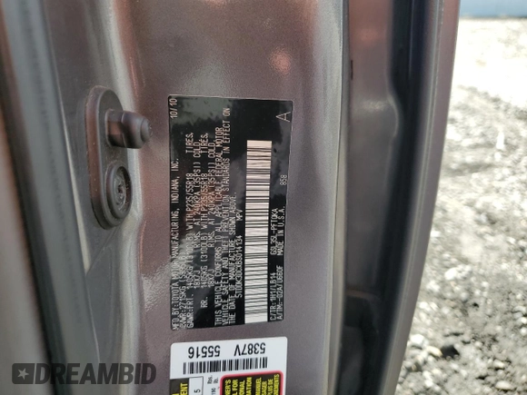 2011 Toyota Sienna XLE z VIN 5TDDK3DCXBS014134, wystawiony jako Copart lot #55124725 z przebiegiem 193 629 mil mil oraz Szkoda całkowita • Salvage title. Historia ofert i sprzedaży dostępna na DreamBid. Obrazek 13.