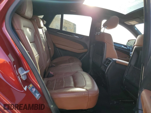 2017 Mercedes-Benz GLE 43 AMG with VIN 4JGED6EB4HA056788, listed as a Copart auction lot 56858045 with Not provided miles and Salvage title. Bid and sale history available at DreamBid. Image 11.