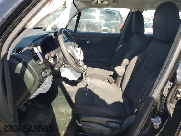 2017 Jeep Renegade Sport with VIN ZACCJAAH4HPG18240, listed as a Copart auction lot 47964625 with 107,192 mi miles and Salvage Title. Bid and sale history available at DreamBid. Image 7.