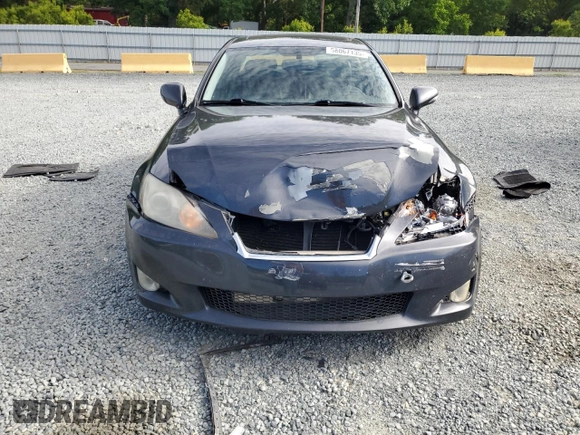 2010 Lexus IS 250 z VIN JTHBF5C25A5113401, wystawiony jako Copart lot #58067135 z przebiegiem 162 699 mil mil oraz Szkoda całkowita • Salvage title. Historia ofert i sprzedaży dostępna na DreamBid. Obrazek 5.