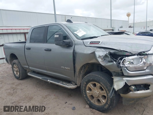 2024 Ram 2500 Big Horn with VIN 3C6UR5DJ5RG336430, listed as a IAAI auction lot 41939215 with 23,394 mi miles. Bid and sale history available at carsss.com. Image 13.