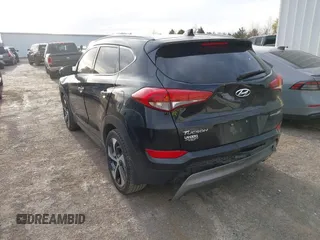 2016 Hyundai Tucson Limited with VIN KM8J33A28GU157187, listed as a IAAI auction lot 41825266 with 137,649 mi miles. Bid and sale history available at carsss.com. Image 3.