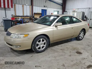 2002 Toyota Solara SE with VIN 2T1CF28P42C594352, listed as a Copart auction lot 53843435 with 167,952 mi miles and Clean Title. Bid and sale history available at carsss.com. Image 1.