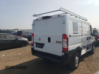 2021 Ram ProMaster Cargo with VIN 3C6LRVNG8ME567227, listed as a Copart auction lot 68293524 with 37,921 mi miles and Salvage Title. Bid and sale history available at DreamBid. Image 3.