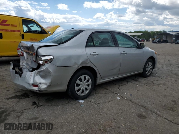 2011 Toyota Corolla L with VIN 2T1BU4EE4BC678364, listed as a Copart auction lot 52410415 with 182,911 mi miles and Salvage Title. Bid and sale history available at carsss.com. Image 3.