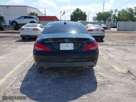 2017 Mercedes-Benz CLA with VIN WDDSJ4EB0HN445169, listed as a IAAI auction lot 42015788 with 58,900 mi miles. Bid and sale history available at carsss.com. Image 16.