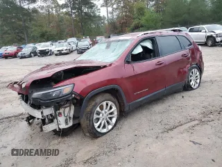 2020 Jeep Cherokee Latitude with VIN 1C4PJLCB8LD552210, listed as a Copart auction lot 81497014 with 134,377 mi miles and Salvage Title. Bid and sale history available at DreamBid. Image 1.