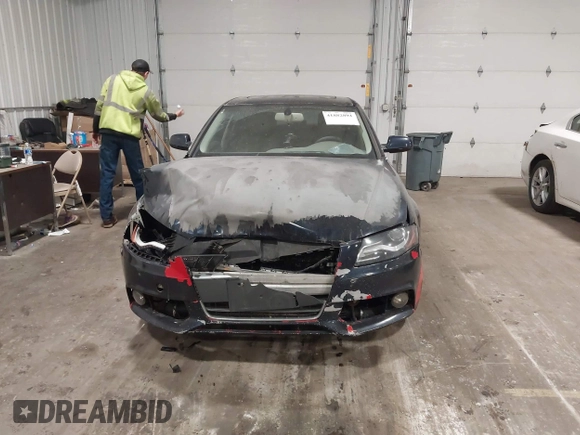 2011 Audi A4 2.0T Premium Plus with VIN WAUFFAFL4BN043694, listed as a IAAI auction lot 41882894 with 100,327 mi miles. Bid and sale history available at carsss.com. Image 12.