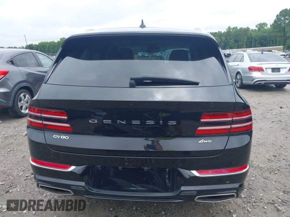 2023 Genesis GV80 z VIN KMUHBDSB1PU112034, wystawiony jako IAAI lot #42358481 z przebiegiem 49 171 mil mil oraz . Historia ofert i sprzedaży dostępna na DreamBid. Obrazek 16.